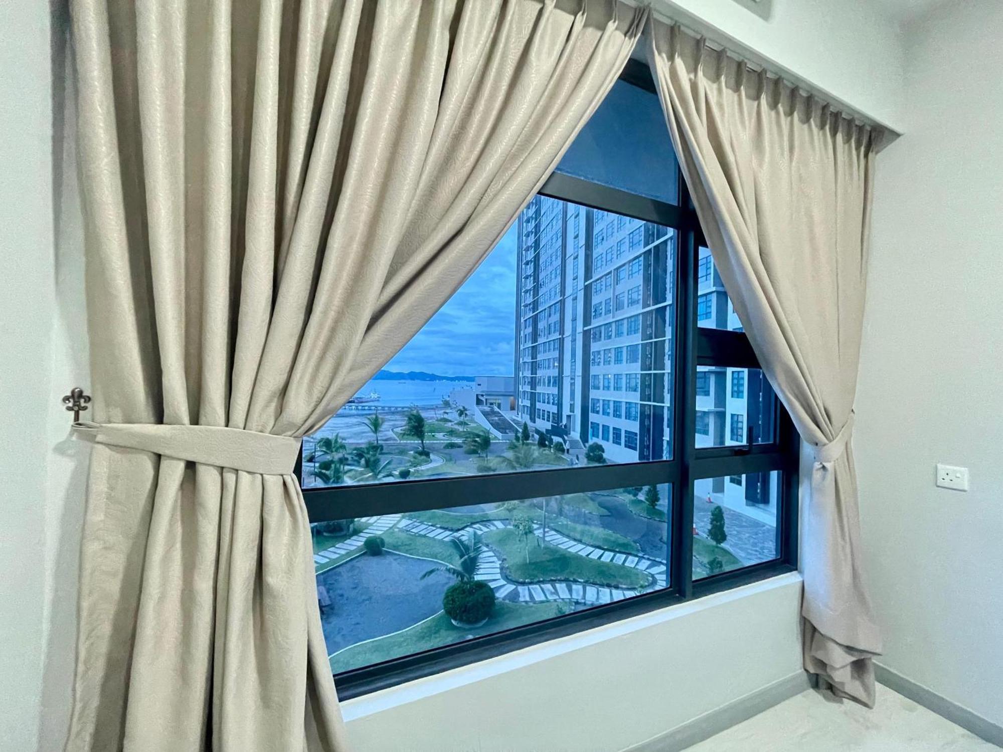 Apartamento Jesselton Quay Sea & Pool View For 6 Pax Kota Kinabalu Exterior foto