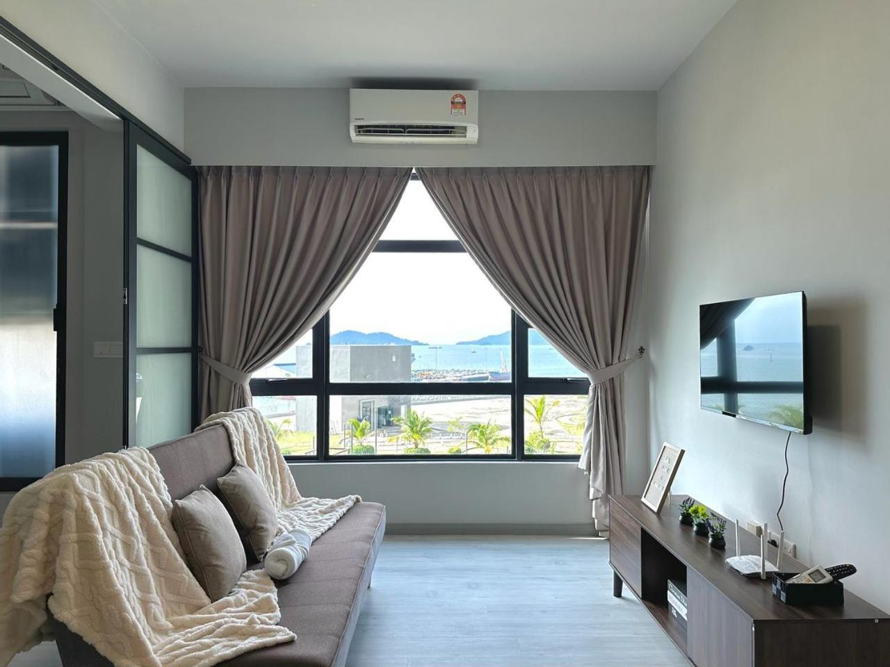 Apartamento Jesselton Quay Sea & Pool View For 6 Pax Kota Kinabalu Exterior foto